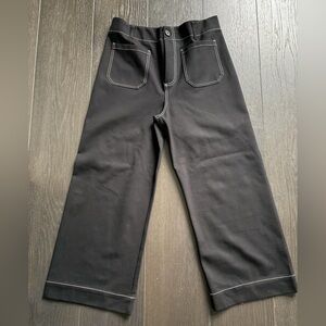 Jones New York Black Pants with White Accents NWOT